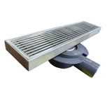 TOILET FLOOR DRAIN  WITH DRAINAGE HUB WITH AUTO VALVE